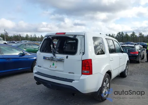 2013 Honda Pilot Ex-L from USA, damaged, VIN 5FNYF4H77DB054994